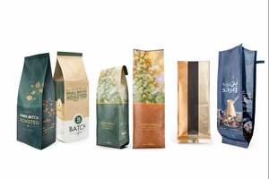 กระเป๋าแบบมีก้นข้างสั่งทำพิเศษ |   ถุงซีลสี่ด้านสำหรับอาหารและผงต่างๆ |   การพิมพ์แบบ High Barrier พร้อมบริการ OEM - Product Image 4