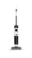 Aspirateur sans fil portable humide/sec avec filtration HEPA, moteur sans balais, auto-nettoyant, écran LED et commande vocale