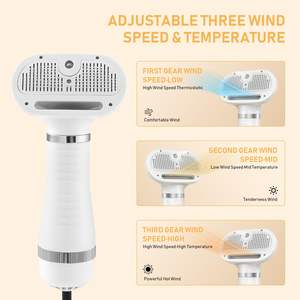 Cepillo 3 en 1 Recargable para Mascotas, Herramienta para Eliminar el Pelo de Perros y Gatos, Cepillos para Eliminar el Pelo Suelto - Product Image 3