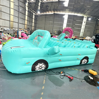 Bateau pneumatique de surf aquatique, équipement de remorquage pour bateau à moteur, modèle JUNAO Q-1, capacité >500 kg, >10 passagers, usage commercial