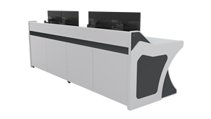 Console de salle de contrôle, <span class=keywords><strong>centre</strong></span> de commande, bureau de console, conception de système de vidéosurveillance, surveillance de réponse aux urgences 24h/24 et 7j/7, métal durable, <span class=keywords><strong>sécurité</strong></span> - Product Image 5