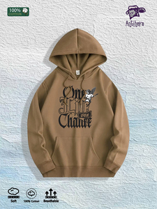 Almacén Local en EE. UU.: Sudadera con Capucha Gótica de Algodón 100% con Estampado de Querubín y la Frase '<span class=keywords><strong>One</strong></span> Life <span class=keywords><strong>One</strong></span> <span class=keywords><strong>Chance</strong></span>', 7 Colores - Product Image 5