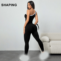 Traje de Yoga de Una Pieza Personalizado para Mujer, con Efecto Levanta Glúteos, Absorbe la Humedad, Ropa Deportiva Todo en Uno para Gimnasio, Pilates y Entrenamiento Diario