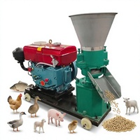 Machine à granulés d'aliments à petite échelle, granulateur d'aliments domestique pour l'élevage, la volaille, la pêche et la transformation des aliments pour animaux.