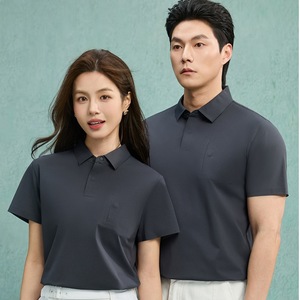 Polo en nylon fin, résistant à l'usure, respectueux de la peau, uniformes de travail - Product Image 1
