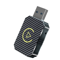 Adaptador Inalámbrico Portátil Mini para Carplay y Android Auto 2 en 1, Adaptador Carplay para Automóvil
