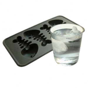 Moules à glaçons en forme d'arête de poisson, logo personnalisé, 100 % silicone de qualité alimentaire, sans BPA, démoulage facile, réutilisables, moule pour congélateur - Product Image 3