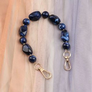 Thời Trang Đa Màu Sắc Acrylic Đính Cườm Túi Dây Đeo Vàng Clasp Chất Lượng Cao Bền Đa Năng Phong Cách Thay Thế Túi Phụ Kiện - Product Image 5