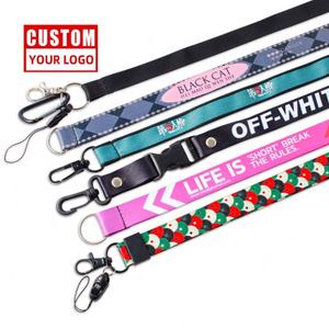 Lanière de plongée personnalisée avec outil de sublimation en polyester pour impression offset et sérigraphie personnalisée Sangle de cou - Product Image 2