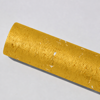Revêtement mural ignifuge en feuille d'or durable pour hôpitaux et villas