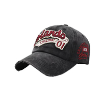 Topi Baseball Dad Cap Berkualitas Tinggi dengan Pinggiran Melengkung, Bahan Katun 100% yang Tahan Lama untuk Olahraga Luar Ruangan, Model Vintage Custom