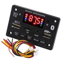 Kit de module de commande vocale audio DIY à prix de gros, carte de décodage MP3 non destructrice avec écran couleur pour voiture et usage domestique
