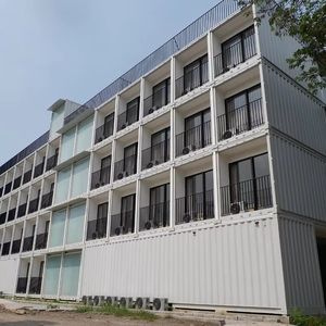 Maison préfabriquée modulaire à 4 étages de premier choix pour locations de vacances, hébergement sur <span class=keywords><strong>site</strong></span> ou sites de glamping - Product Image 1