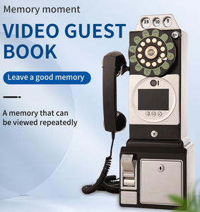 Elegante Guestbook Audio Moderno per Matrimoni - Materiale Metallico per Feste ed Eventi di Compleanno - Product Image 4