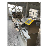 Machine à rouleaux de sushis automatique électrique robuste en acier inoxydable 304 avec moulin à riz, 3,5 kW, haute capacité, conforme HACCP