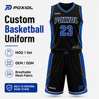 Paquete de Uniformes de Baloncesto Personalizados para Múltiples Equipos, Camiseta y Pantalones Cortos con Diferentes Colores para Organizadores de Ligas y Torneos