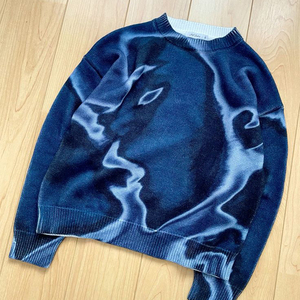 Maglione Personalizzato con <span class=keywords><strong>Filo</strong></span> <span class=keywords><strong>di</strong></span> Tessuto Termocromico, Collo Tondo, Maniche Lunghe, Pullover da Uomo con Logo Personalizzato - Product Image 4