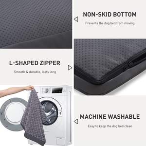 Yangyangpet Patrón sólido XXXL Cama grande de franela para perros Cama lavable para perros más grandes - Product Image 5