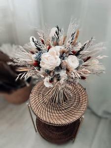 <span class=keywords><strong>Bouquet</strong></span> <span class=keywords><strong>de</strong></span> <span class=keywords><strong>Mariée</strong></span> en <span class=keywords><strong>Fleurs</strong></span> Séchées Personnalisé en Gros pour Mariage Bohème, Idéal pour Cadeaux <span class=keywords><strong>de</strong></span> Demoiselles d'Honneur - Product Image 4