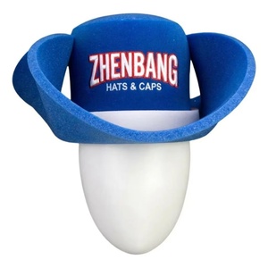 Sombrero de Vaquero Personalizado OEM ODM con Bordado 3D, Transpirable, de Esponja, Suave, Ligero, de Espuma EVA, Divertido y Novedoso - Product Image 5