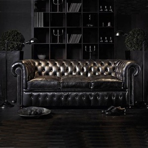 Di alta qualità chesterfield dell'annata italiana grano superiore del cuoio genuino divano <span class=keywords><strong>in</strong></span> <span class=keywords><strong>pelle</strong></span> set soggiorno <span class=keywords><strong>divani</strong></span> <span class=keywords><strong>in</strong></span> <span class=keywords><strong>pelle</strong></span> marrone - Product Image 3