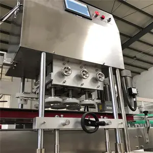 Capping Machine For Glass Bottles Glass Bottle Automatic Twist Off Vacuum Capping Machine Pet Sglass Bottle Automatic Twist Off Vacuum Capping Machine For Lug Cap