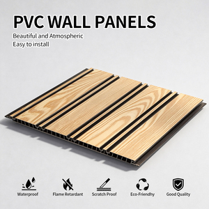 Paneles <span class=keywords><strong>de</strong></span> Pared <span class=keywords><strong>de</strong></span> PVC en Oferta, Material Impermeable, Paneles <span class=keywords><strong>de</strong></span> Techo <span class=keywords><strong>Interiores</strong></span> para Decoración del Hogar y la Oficina - Product Image 1