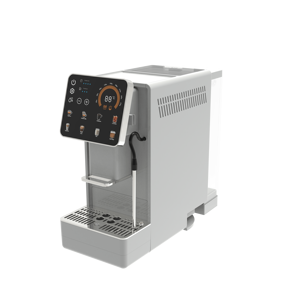 Cafetera Totalmente Automática, Cafetera Espresso Profesional Inteligente para Oficina con Tubo para Leche - Product Image 4