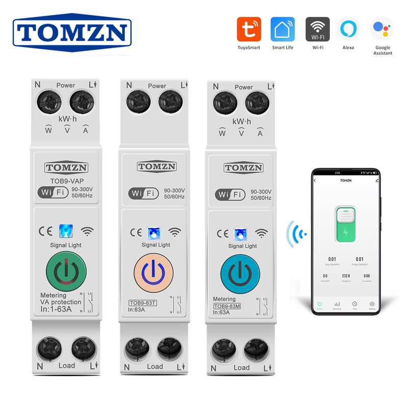 TOMZN 433MHz Wireless Remote Control Switch