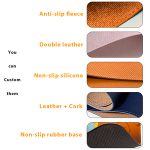 Bán buôn XXL chuột bàn Mat tùy chỉnh lớn không thấm nước da bàn Pad bảo vệ văn phòng Non-Slip PU da máy tính xách tay bàn Pad - Product Image 5
