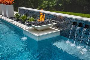 Ciotola del fuoco dell'acqua che nuota la decorazione del giardino della piscina <span class=keywords><strong>acciaio</strong></span> corten - Product Image 5
