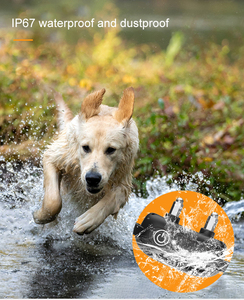 OKKPETS-<span class=keywords><strong>Collar</strong></span> recargable de entrenamiento para perros con control remoto, impermeable, IP67, collares para perros grandes - Product Image 6