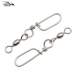 KEEP DIVING KD 9006 2 Deep Boat, connecteur marin japonais à mousqueton pivotant en acier inoxydable renforcé, changement rapide d'appât, pêche - Product Image 5