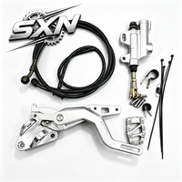 Support de frein arrière double étrier CNC OEM et kit de frein à pied pour Sur-Ron Ultra Bee, amélioration des performances pour Sur-Ron Light Bee LBX