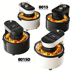 Nouvelle friteuse commerciale de grande capacité bon marché Friteuse à air en verre avec four à fenêtre électrique - Product Image 5