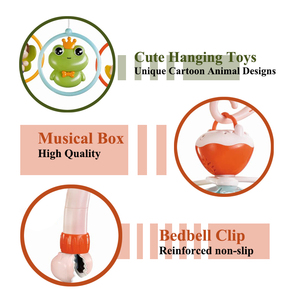 <span class=keywords><strong>Cuna</strong></span> Cama móvil Campana Mordedor Sonajeros Melodía musical relajante <span class=keywords><strong>Cuna</strong></span> <span class=keywords><strong>de</strong></span> bebé Juguete móvil Música y luz Cama <span class=keywords><strong>de</strong></span> bebé <span class=keywords><strong>de</strong></span> plástico <span class=keywords><strong>Cuna</strong></span> - Product Image 2