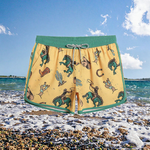 Men's Printed Board <b>Shorts</b> Drawstring <b>Swim</b> Trunks Quick Dry Beach <b>Shorts</b> - Product Image 2