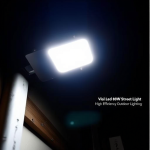 Lampada Stradale LED Vial 80W ad Alta Efficienza per Illuminazione Esterna - Product Image 3