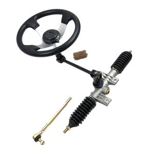 Kit <span class=keywords><strong>de</strong></span> Bricolaje para Karting, Buggy, Quad, Caja <span class=keywords><strong>de</strong></span> Dirección Metálica <span class=keywords><strong>de</strong></span> 32 cm y 1.45 Pulgadas <span class=keywords><strong>de</strong></span> Diámetro para ATV - Product Image 5