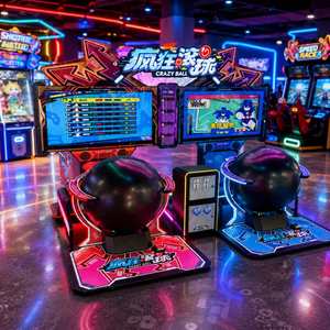 Crazy Ball Arcade Game <b>Machine</b> Two Player Sports Ball Racing Game Equipment for <b>Amusement</b> Park Game Center - Product Image 3