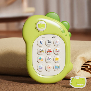 Bébé Simulation téléphone portable jouets de musique pour enfants éducation précoce histoire éducative Machine téléphone Rechargeable - Product Image 4