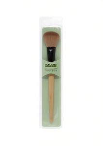 Pennello per trucco H161 con setole sintetiche, manico in legno e ghiera in alluminio rinforzata per occhi - Product Image 1