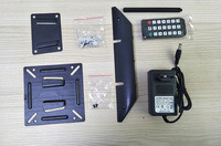 Prix usine 15 pouces capacitif 10 points tactile 1024*768 panneau LCD tft IPS USB HDMI boîtier en plastique moniteur d'affichage