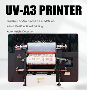 Impresora UV de Cama Plana LED de Formato Mini A3, Máquina de Impresión Automática de Pantalla Táctil de Vidrio Acrílico y Cuero, XP600 I3200 - Product Image 5