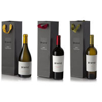 Emballage Boîte cadeau pliable de qualité supérieure pour vin Cadeau en carton Bouteille en verre de vin rouge champagne Boîte de présentation
