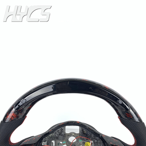 Volante de Fibra de Carbono Forjado con LED para Volkswagen <span class=keywords><strong>Golf</strong></span> 6 Mk6 GTD <span class=keywords><strong>GTI</strong></span> R Scirocco <span class=keywords><strong>Polo</strong></span> 2008-2014 - Product Image 3