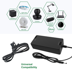 <span class=keywords><strong>Ac</strong></span> DC CCTV & máy tính xách tay phổ Máy tính để bàn Power <span class=keywords><strong>adapter</strong></span> 5V-48V 72 Wát công cụ điện với cáp có thể thu vào có thể gập lại thiết kế - Product Image 6