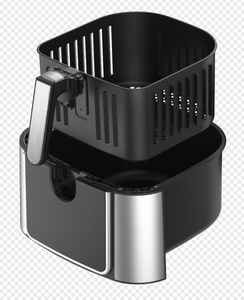 หม้อทอดไร้น้ำมันอัจฉริยะ 1800W ดีไซน์ทันสมัย ความจุ 7 ลิตร แบบสองตะกร้า สีสันปรับแต่งได้ อุณหภูมิ 80-200 องศาเซลเซียส มีจำหน่ายแล้ว - Product Image 2
