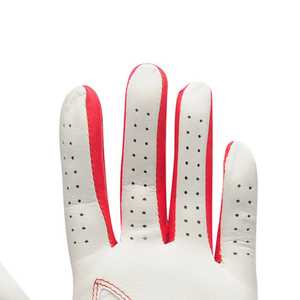 Guantes de Golf de Cuero Genuino, Último Modelo, Colores Personalizados con Logotipo, Suaves, Transpirables, Ligeros, Unisex, Cierre de Gancho y Bucle, Ropa Deportiva - Product Image 5