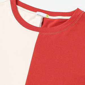 Factory made Men's Oversized 100% Cotton T-Shirt For Men Loose Fit Crew Neck Short Sleeve <b>Tees</b> Heavyweight - Product Image 3